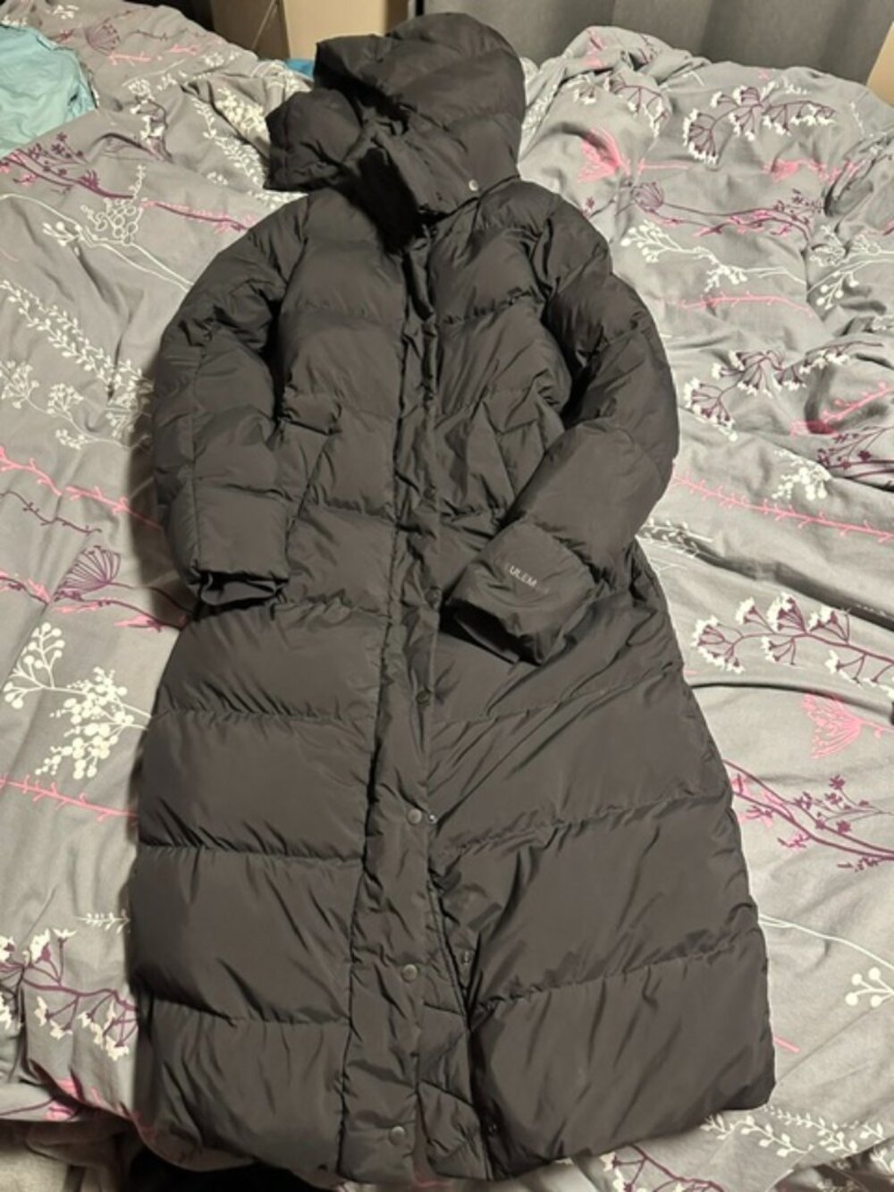 Lululemon wunder puff jacket long size 4
